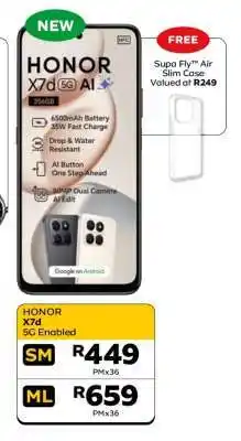 MTN HONOR X7d offer