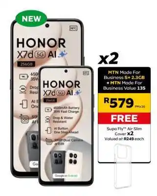 MTN HONOR X7d 5G AI offer