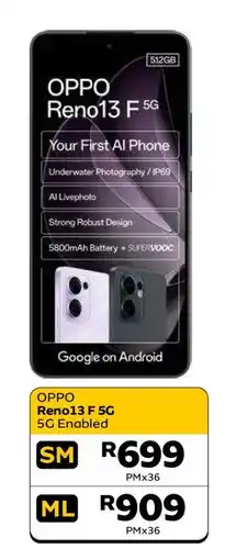MTN OPPO Reno13 F 5G offer