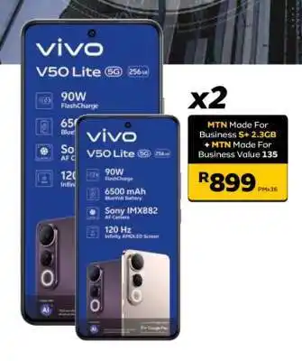 MTN vivo V50 Lite offer
