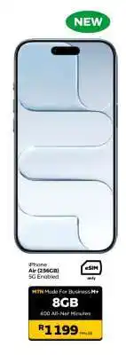 MTN iPhone Air (256GB) offer