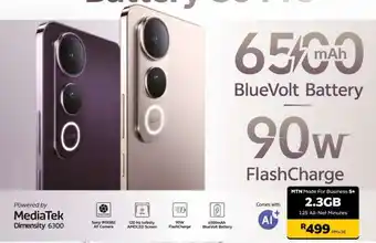 MTN Smartphone with BlueVolt Battery offer