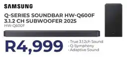 Kloppers Samsung q-series soundbar hw-q600f 3.1.2 ch subwoofer 2025 offer