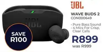 Kloppers JBL Wave Buds 2 offer