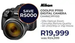 Kloppers Nikon coolpix p1100 digital camera offer