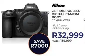 Kloppers Nikon Z5 II Mirrorless Digital Camera Body offer