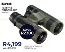 Kloppers Bushnell R5 10x42 Binoculars offer