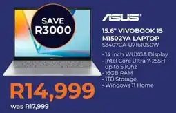 Kloppers ASUS 15.6" Vivobook 15 M1502YA Laptop offer