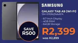 Kloppers Samsung Galaxy Tab A9 Wi-Fi offer