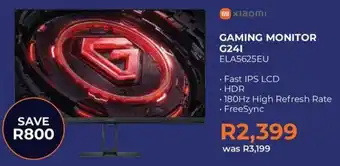 Kloppers Xiaomi Gaming Monitor G24I offer