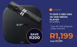 Kloppers Xiaomi TV Box s 3rd Gen 4K UHD Media Player offer