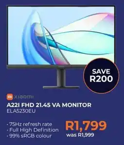 Kloppers Xiaomi A22I FHD 21.45 VA Monitor offer