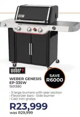 Kloppers Weber Genesis EP-335W offer