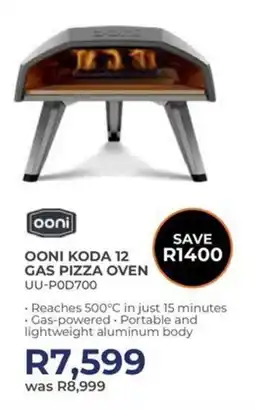 Kloppers Ooni Koda 12 Gas Pizza Oven offer