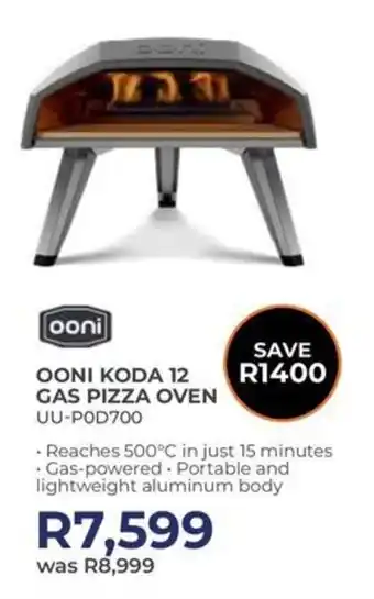 Kloppers Ooni Koda 12 Gas Pizza Oven offer
