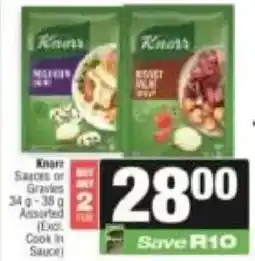 KwikSpar Knorr Sauces of Gravies Assorted offer