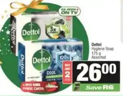 KwikSpar Dettol Hygiene Soap Assorted offer
