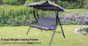 Builders Warehouse Ningbo Swing Frame 3-seat offer