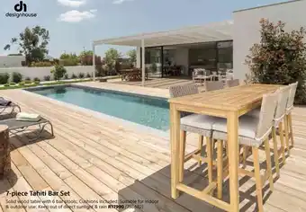 Builders Warehouse Tahiti Bar Set 7-piece offer