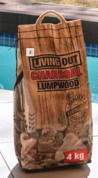 Builders Warehouse Living Out Lumpwood Charcoal 4kg offer