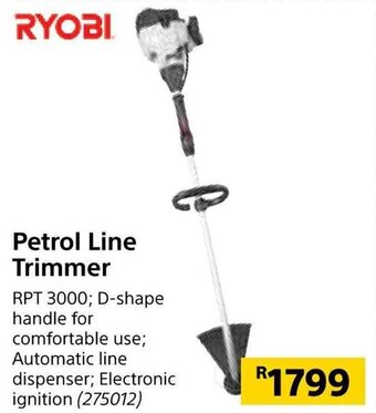 Builders Warehouse Ryobi Petrol Line Trimmer offer