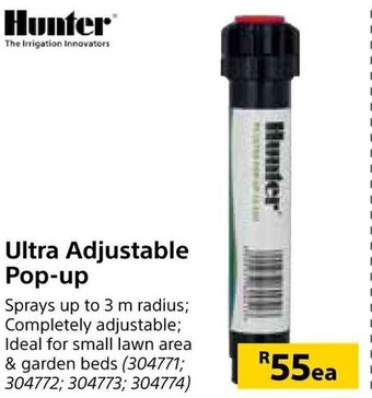 Builders Warehouse Hunter Ultra Adjustable Pop-up offer
