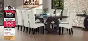 Bradlows Knight Table + 8 Knight Chairs offer