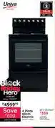 Bradlows Univa 4 Plate 60cm Electric Stove U116B-1 10296413 offer