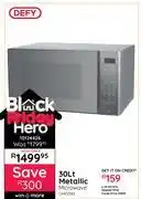 Bradlows Defy 30L Metallic Microwave DMO390 10124426 offer
