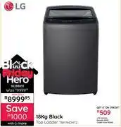 Bradlows LG 18Kg Black Top Loader T18V1NDHT2 10298851 offer