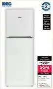 Bradlows KIC 170L White Top Freezer/Fridge KTF518-2WH 10283508 offer