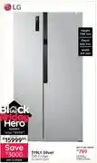 Bradlows LG 519L Silver SBS Fridge GCFB507PQAM 10299813 offer