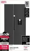 Bradlows Defy 555L Metallic SBS Fridge DFF647 10306035 offer