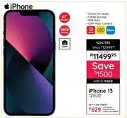 Bradlows Apple iPhone 13 128GB 10267335 offer
