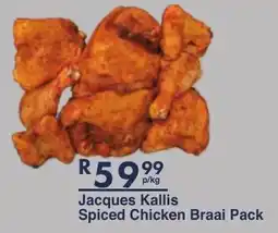 President Hyper Jacques Kallis Spiced Chicken Braai Pack offer