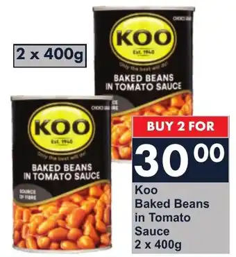 President Hyper Koo Baked Beans in Tomato Sauce offer