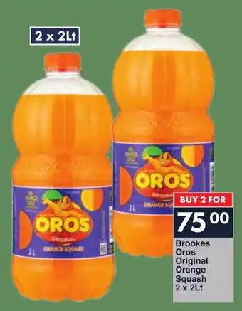President Hyper Brookes Oros Original Orange Squash offer