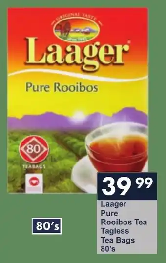 President Hyper Laager Pure Rooibos Tea Tagless Tea Bags offer