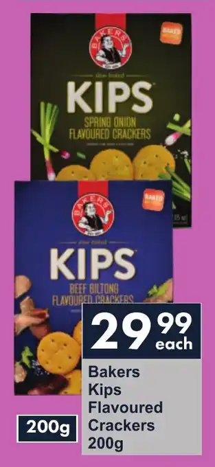President Hyper Bakers Kips Flavoured Crackers offer