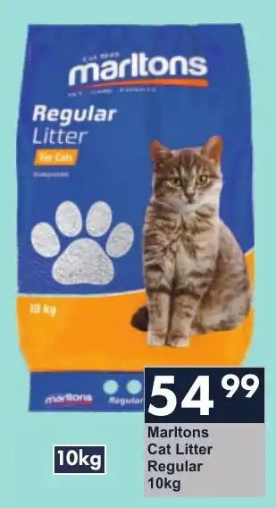 President Hyper Marltons Cat Litter Regular offer