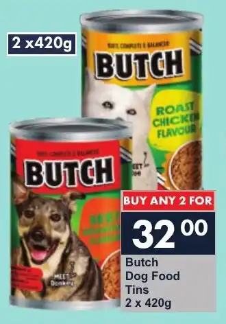 President Hyper Butch Dog Food Tins offer