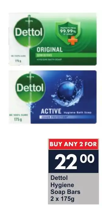 President Hyper Dettol Hygiene Soap Bars offer