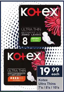 President Hyper Kotex Ultra Thins offer