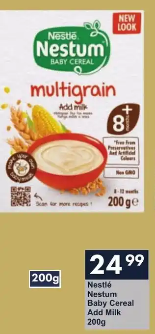 President Hyper Nestlé Nestum Baby Cereal Add Milk offer