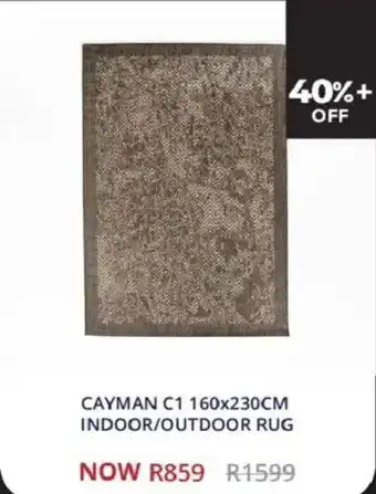 Decofurn Cayman C1 indoor/ outdoor rug offer