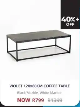 Decofurn Violet coffee table offer