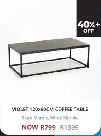 Decofurn Violet coffee table offer