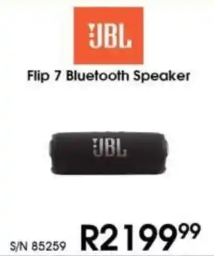 Hirsch's JBL Flip 7 Bluetooth Speaker offer