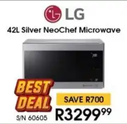 Hirsch's LG Silver NeoChef Microwave offer