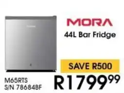Hirsch's MORA Bar Fridge offer